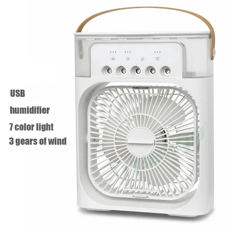 Ventilador humidificador portátil