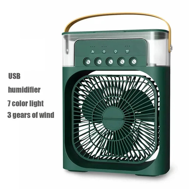 Ventilador humidificador portátil